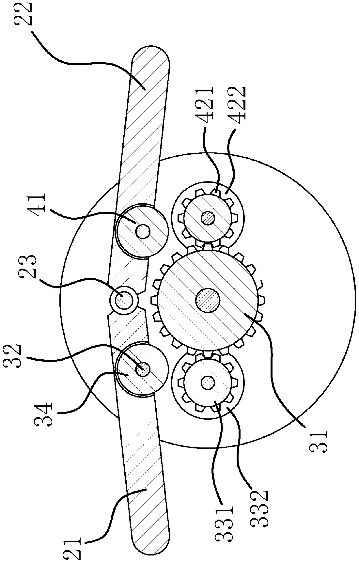 Braking mechanism of self-balancing scooter