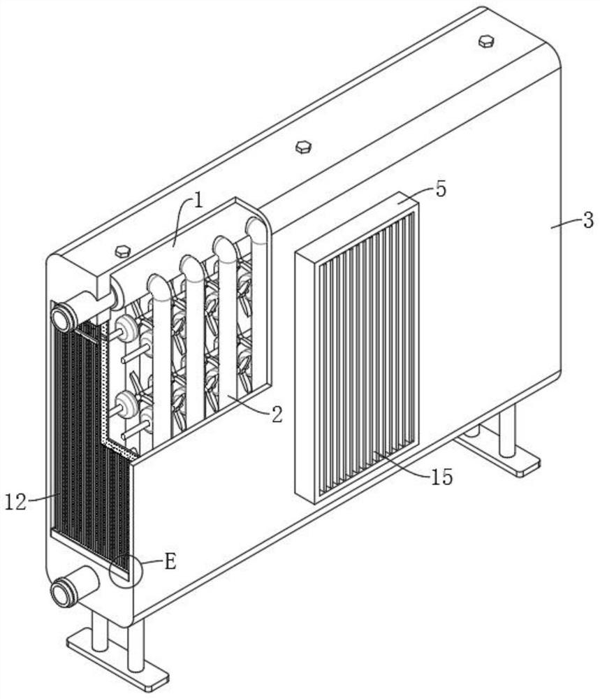 Efficient household radiator