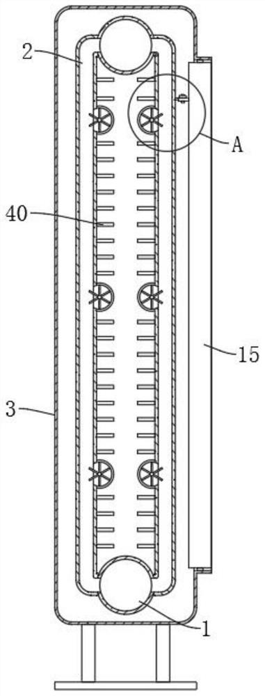 Efficient household radiator