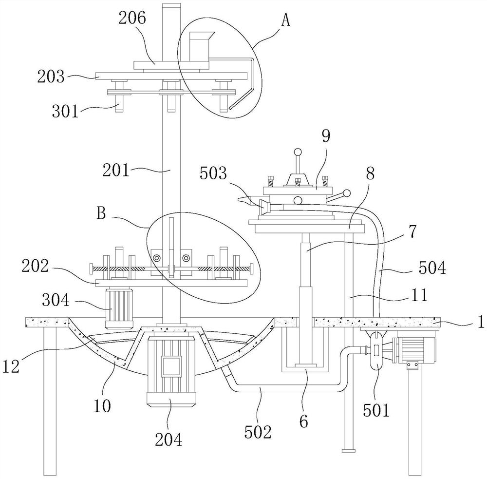 Hardware part machining machine tool for field of mechanical engineering