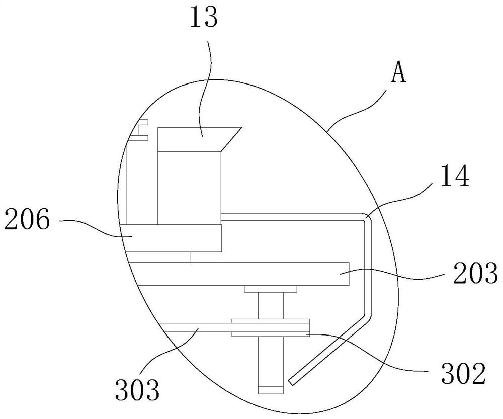 Hardware part machining machine tool for field of mechanical engineering