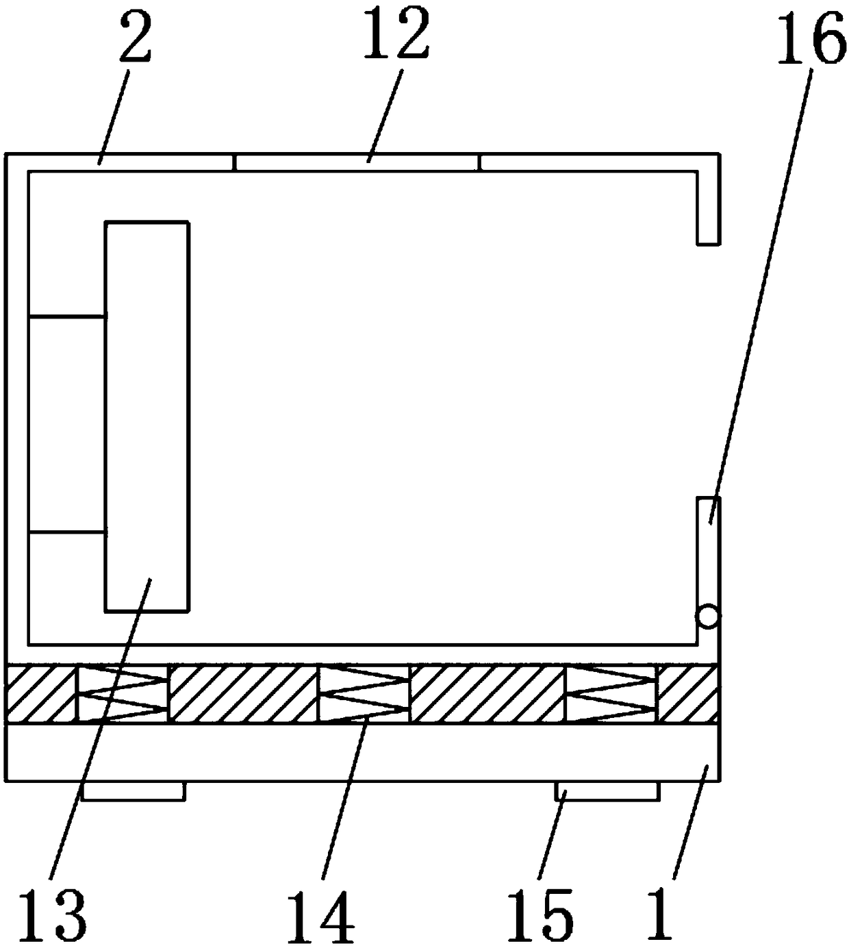 Numerical control machine tool convenient to clean and wash