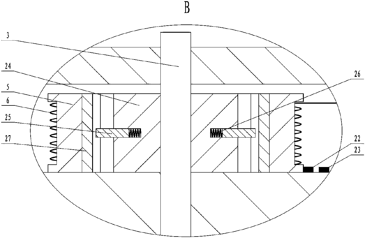 Sampling device for flowing water bodies