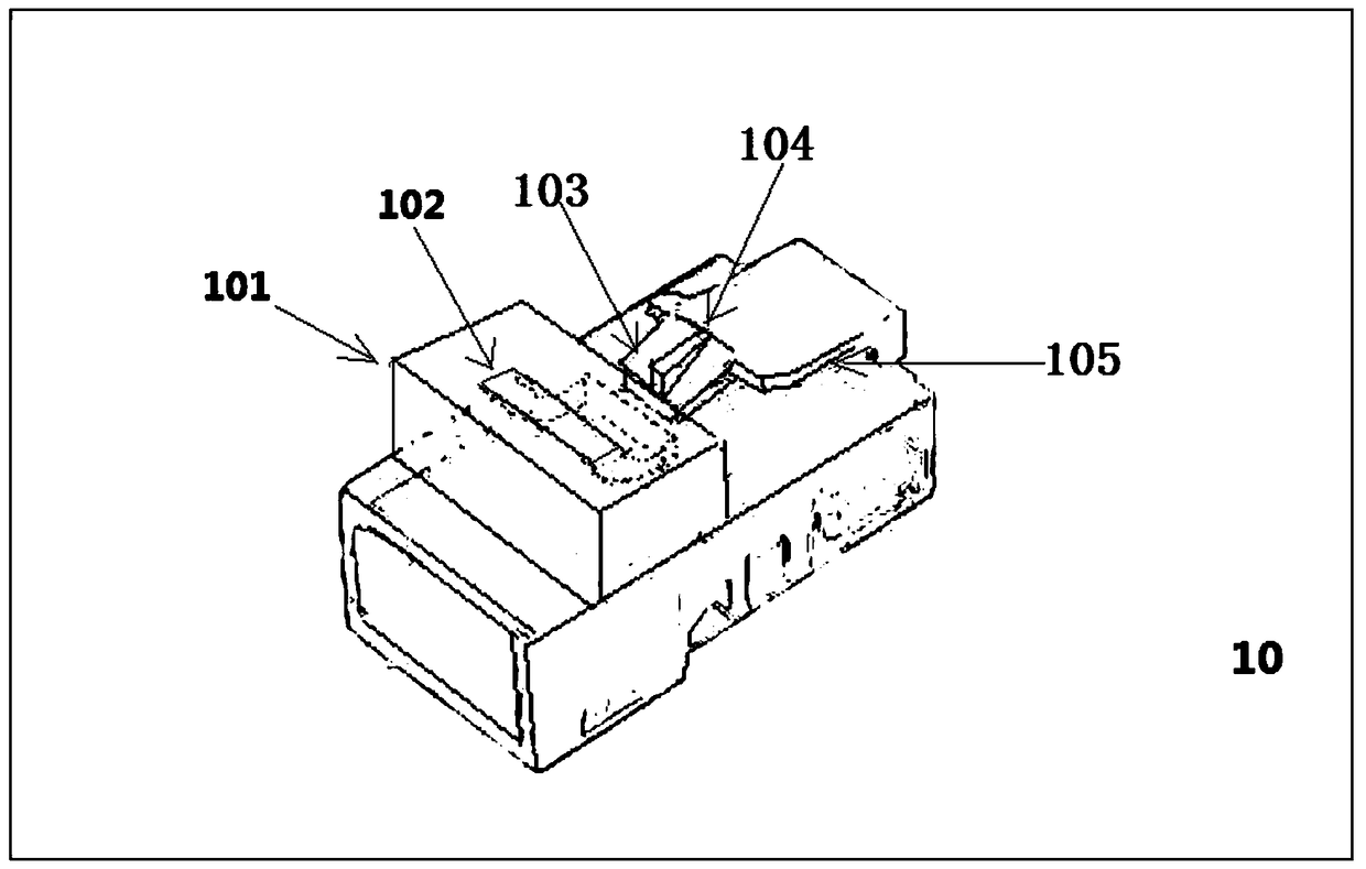 Network port security electronic lock and special puller thereof