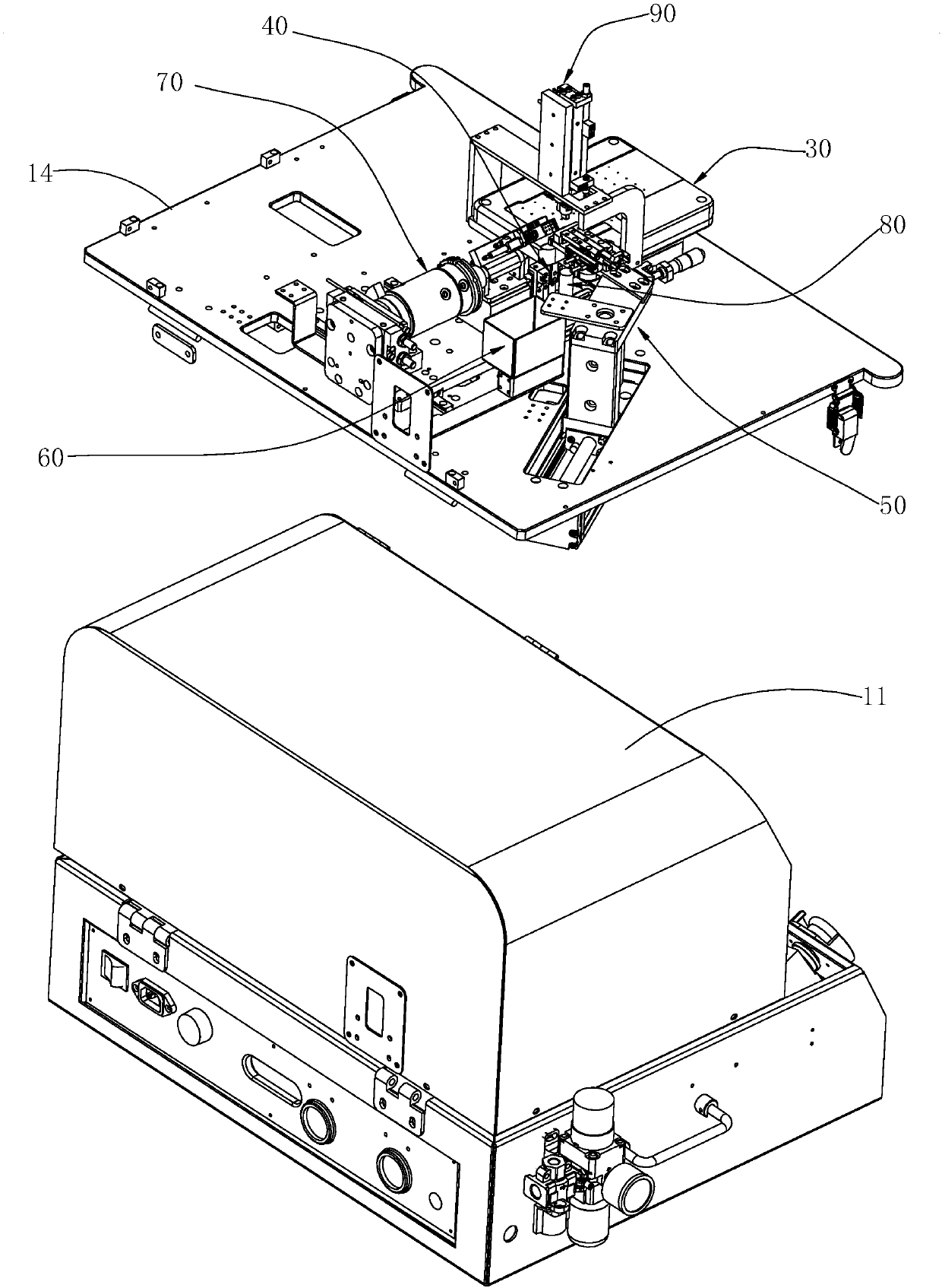 FPC (flexible printed circuit) turnover machine