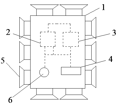 Mining multifunctional junction box