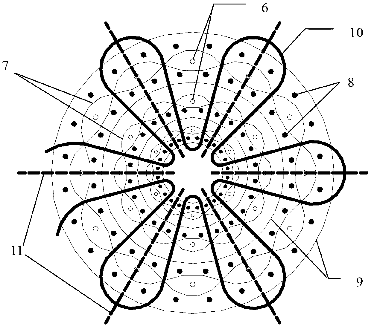 Carriage covering composite material with silkworm cocoon-imitating winded and braided structure and preparation method thereof