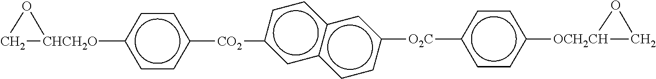 Liquid crystalline epoxy nanocomposite material and application thereof