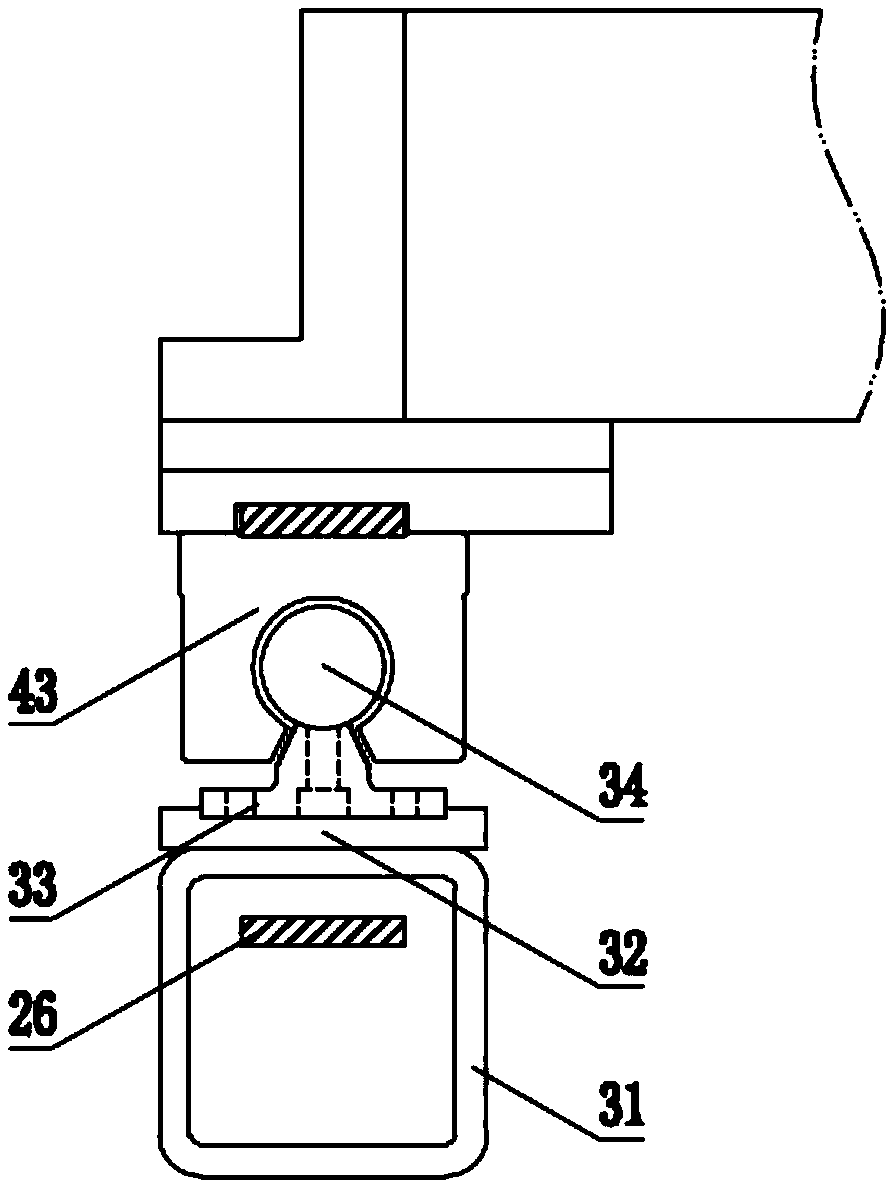 Automatic release agent spraying device and method for full-automatic magnetic material hydraulic machine