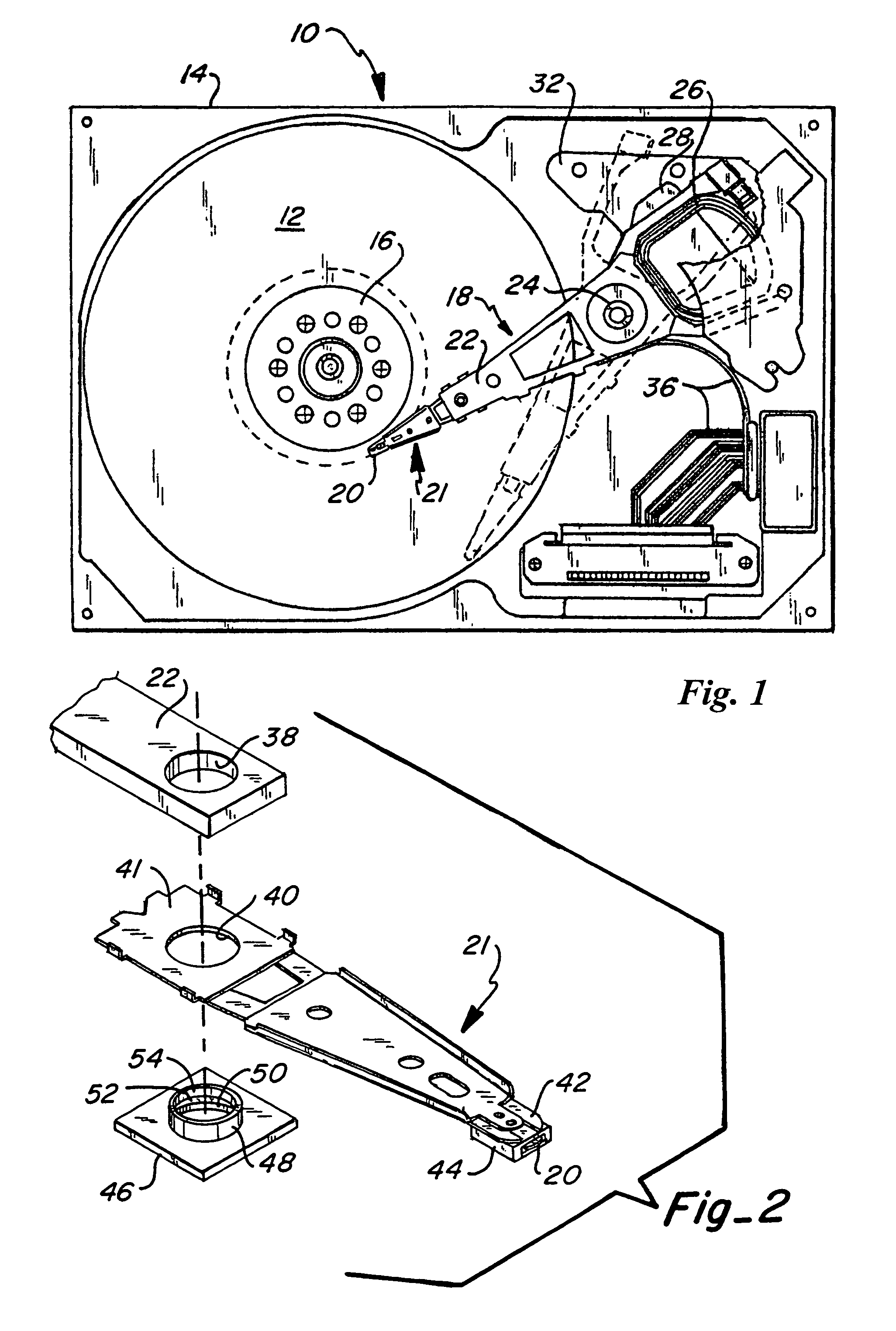 Method of reducing torque out retention values in de-swaging of actuator of disk drive