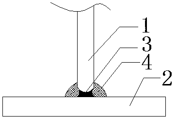 A kind of automobile decorative cover bracket welding method