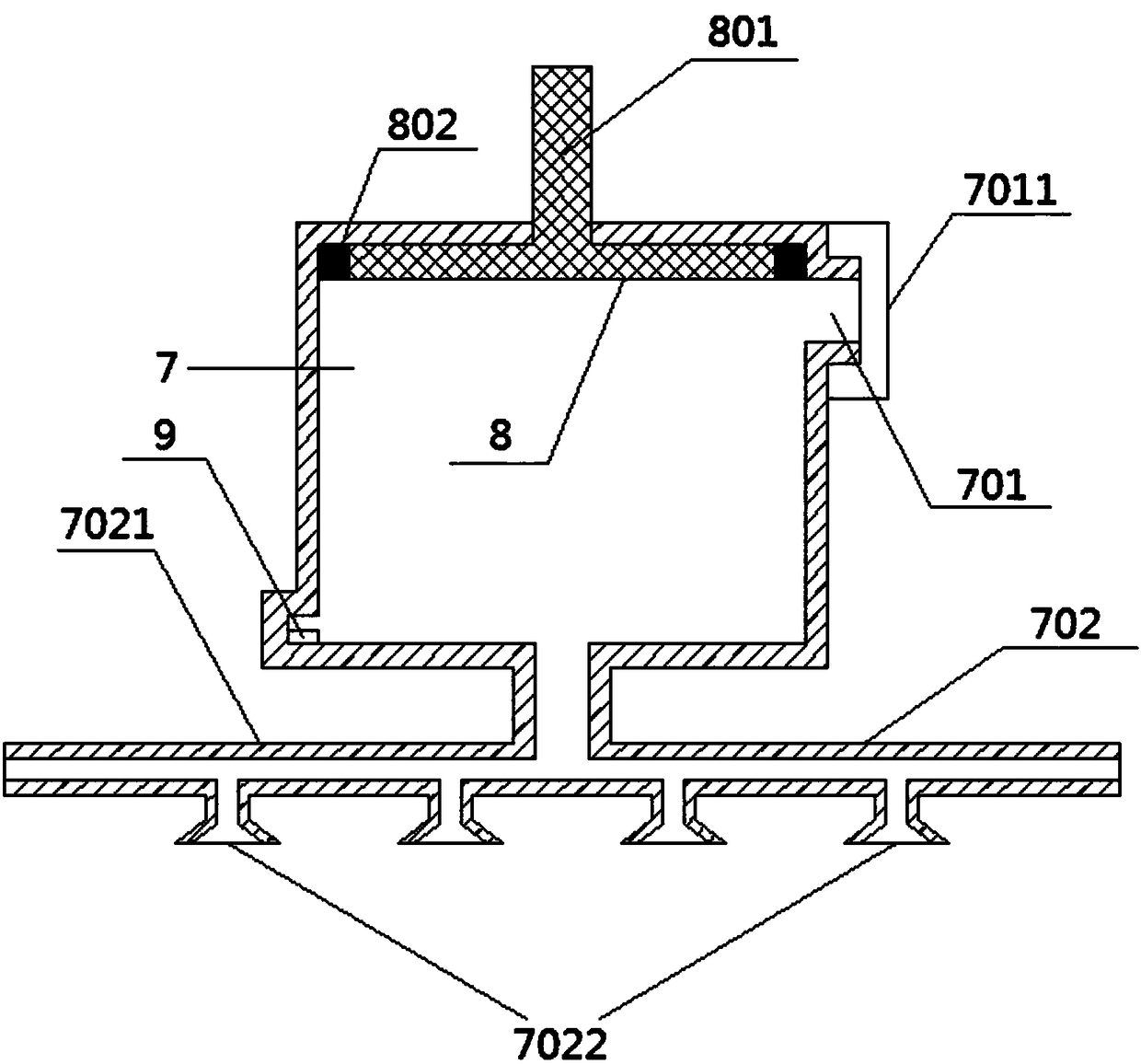 An anti-vibration agricultural unmanned aerial vehicle medicine box and unmanned aerial vehicle