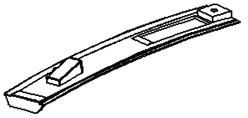 Car baggage holder rubber strip hot melting equipment and application method thereof