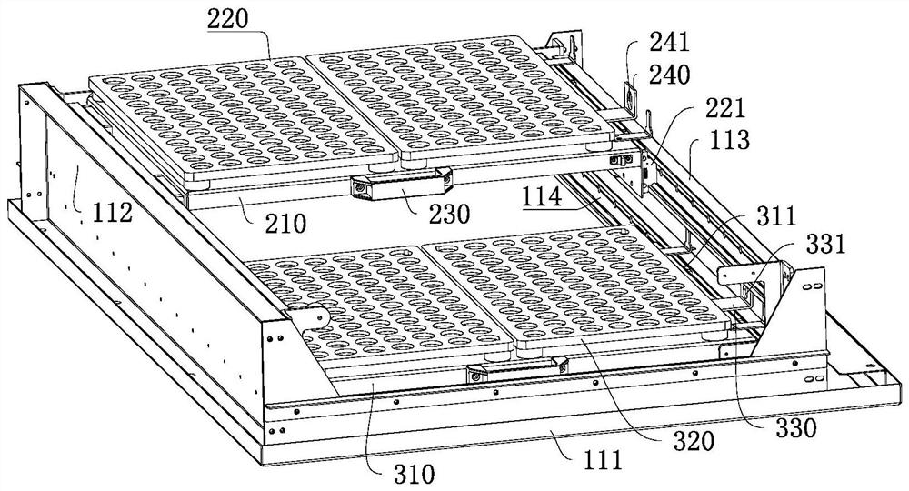 Double-layer servo code disc feeding device