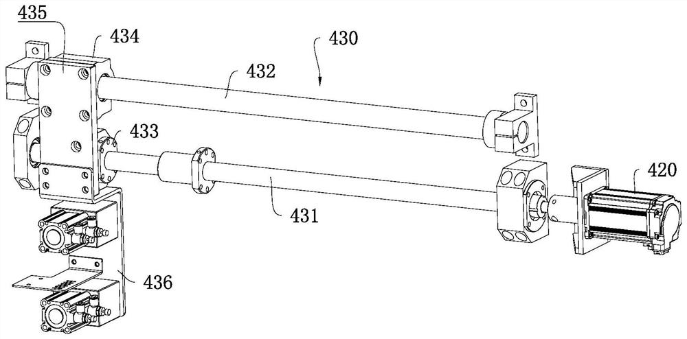 Double-layer servo code disc feeding device