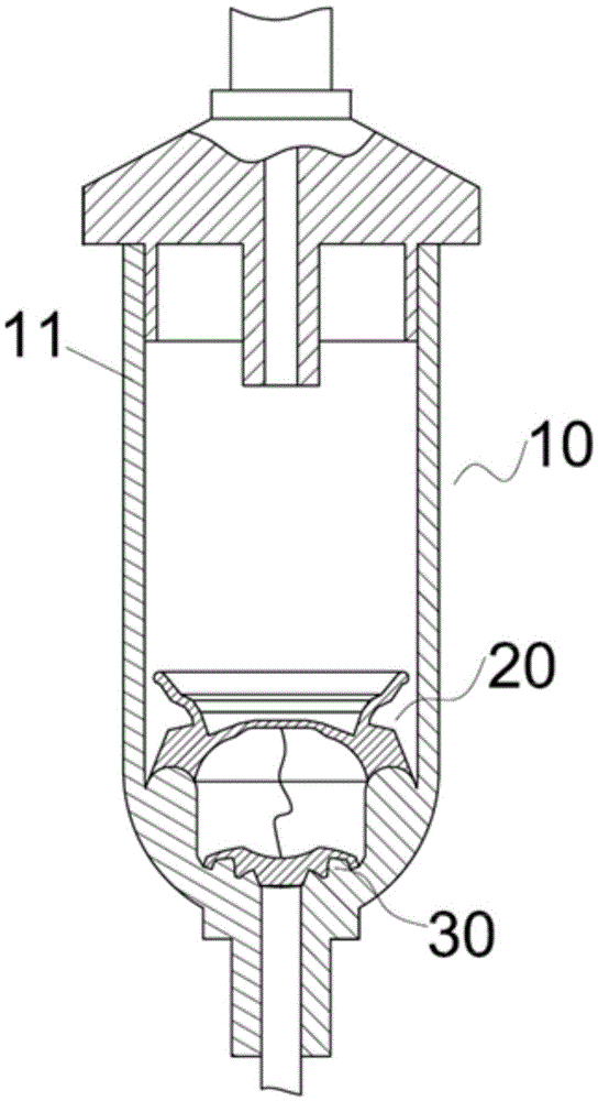 Infusion set with liquid stop function