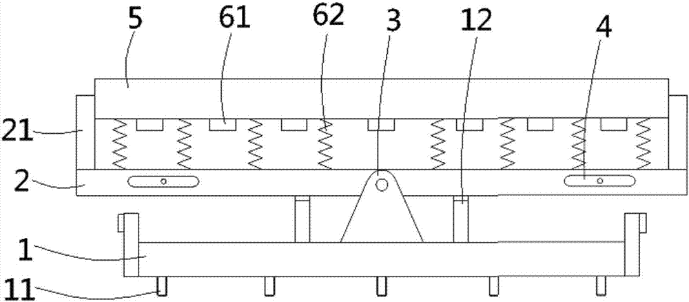 Balancing support frame for meal delivery robot