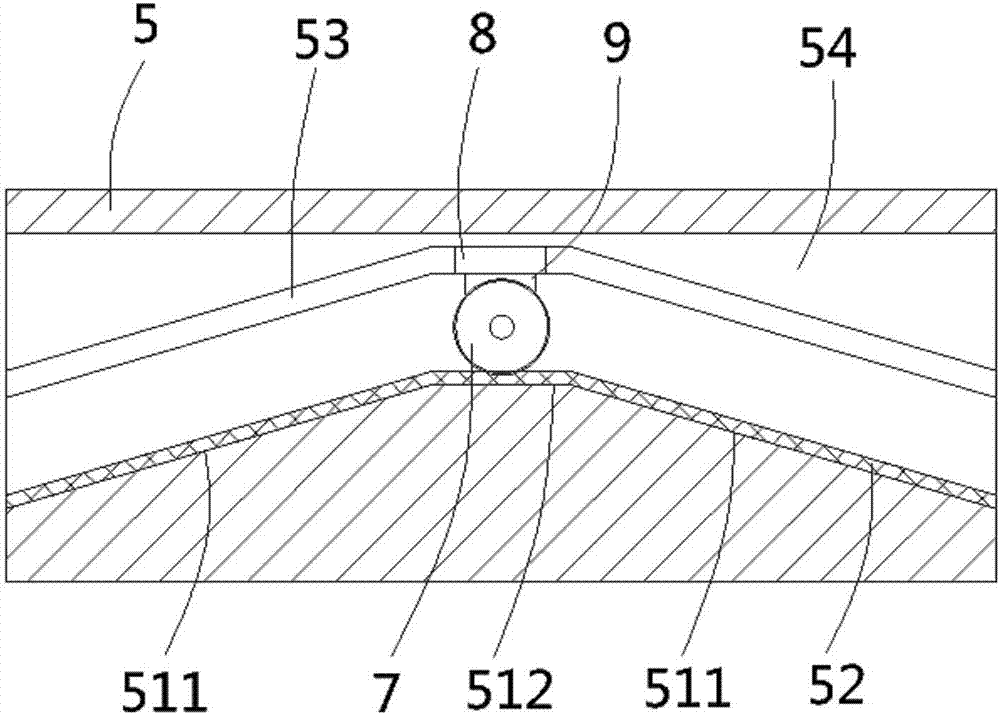 Balancing support frame for meal delivery robot