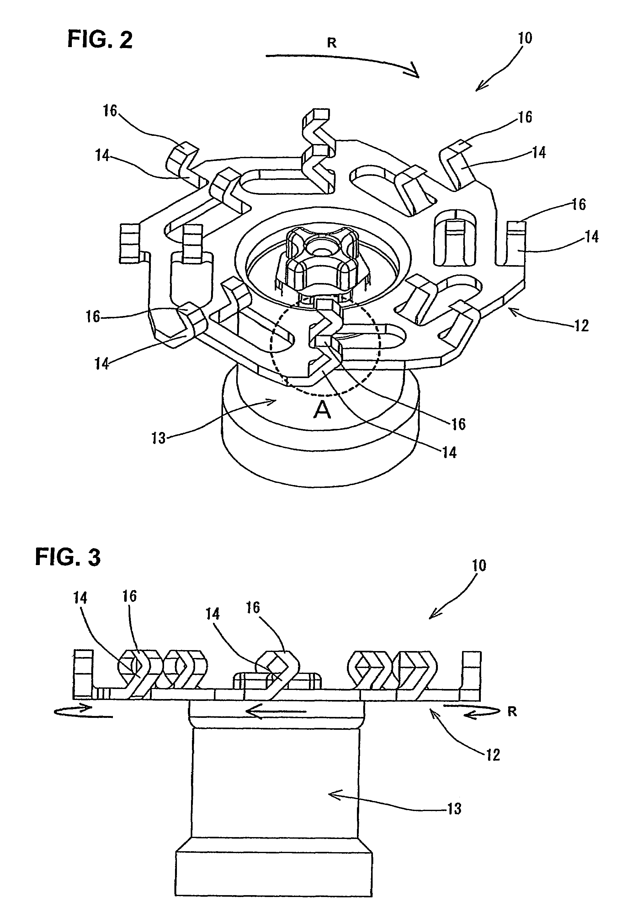 Inner cutter for a rotary shaver and a rotary shaver using the same