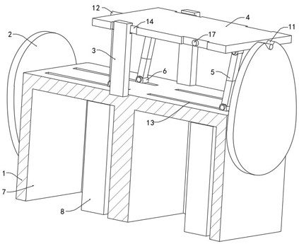 Foundation tamping device for garden construction