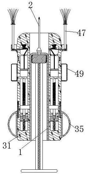 Disposable injection device with depth adjustable function for medical beauty surgery