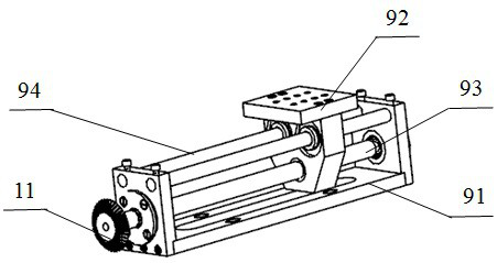 Multifunctional hyperelastic film biaxial tension test bench