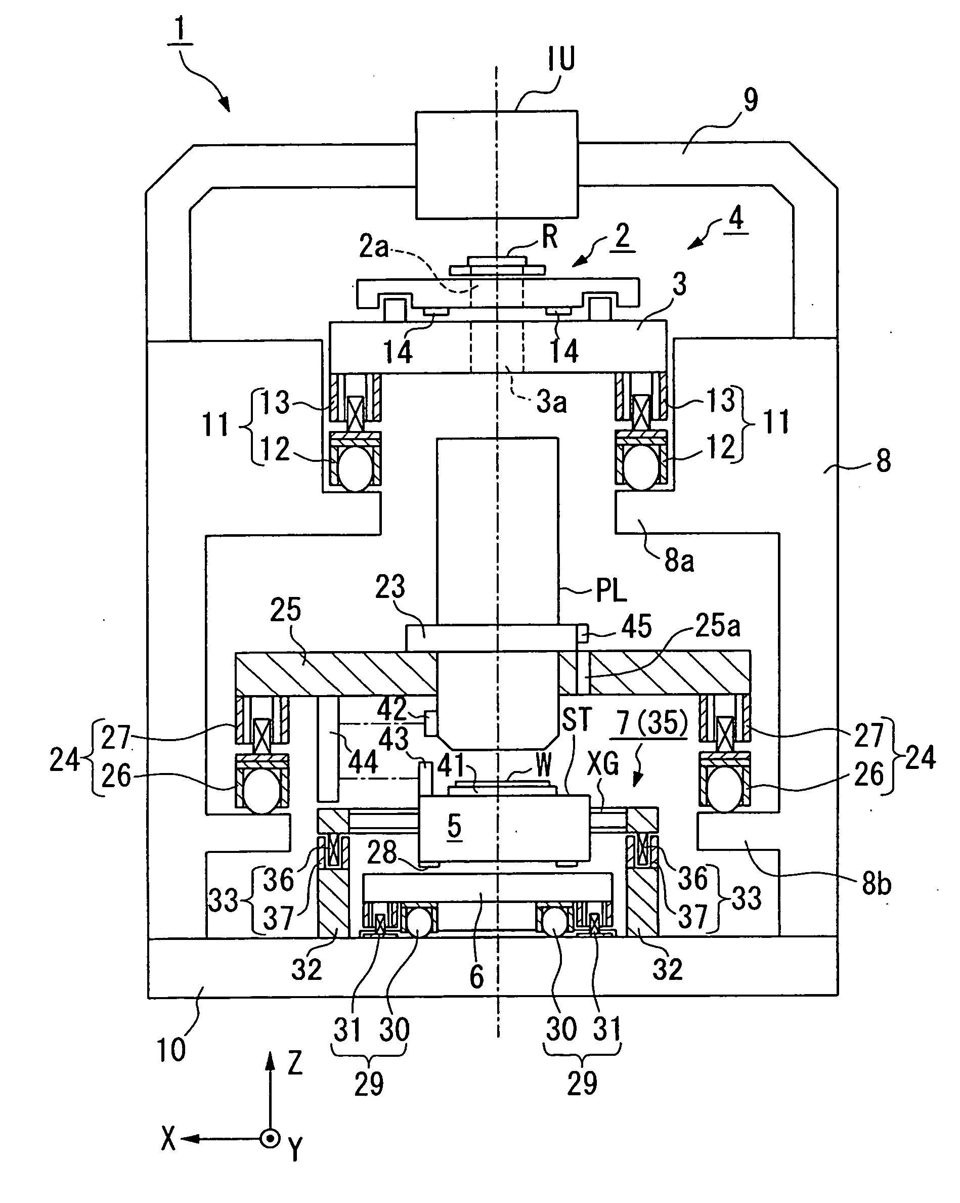 Exposure system and device production process