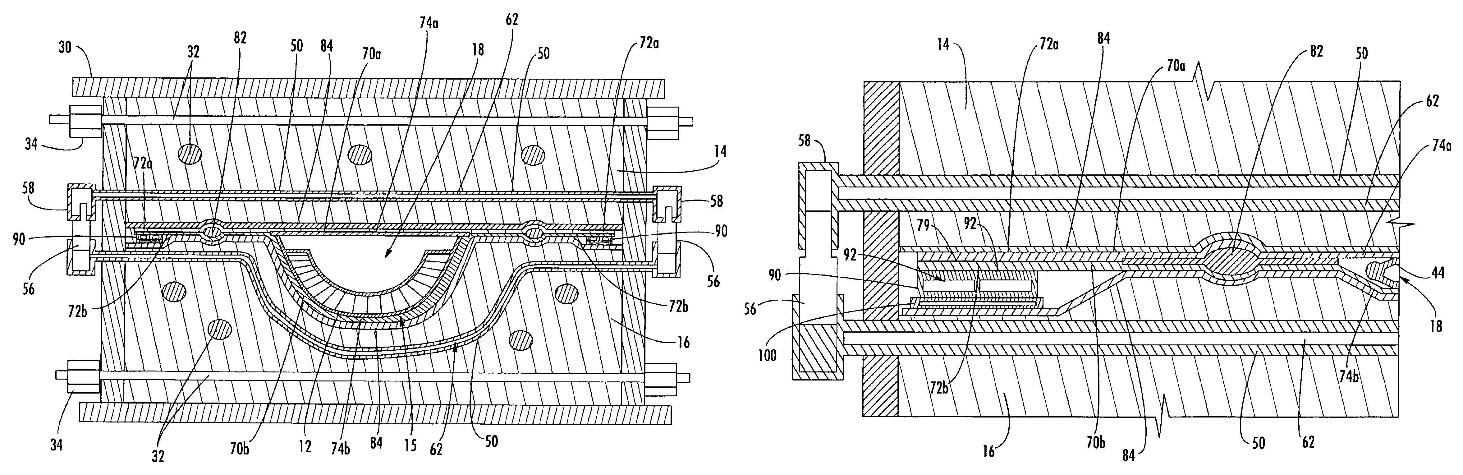 Susceptor connection system and associated apparatus and method