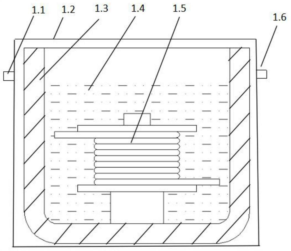 Magnetic fluid-based tension-free hollow-core microstructure optical fiber ring winding method