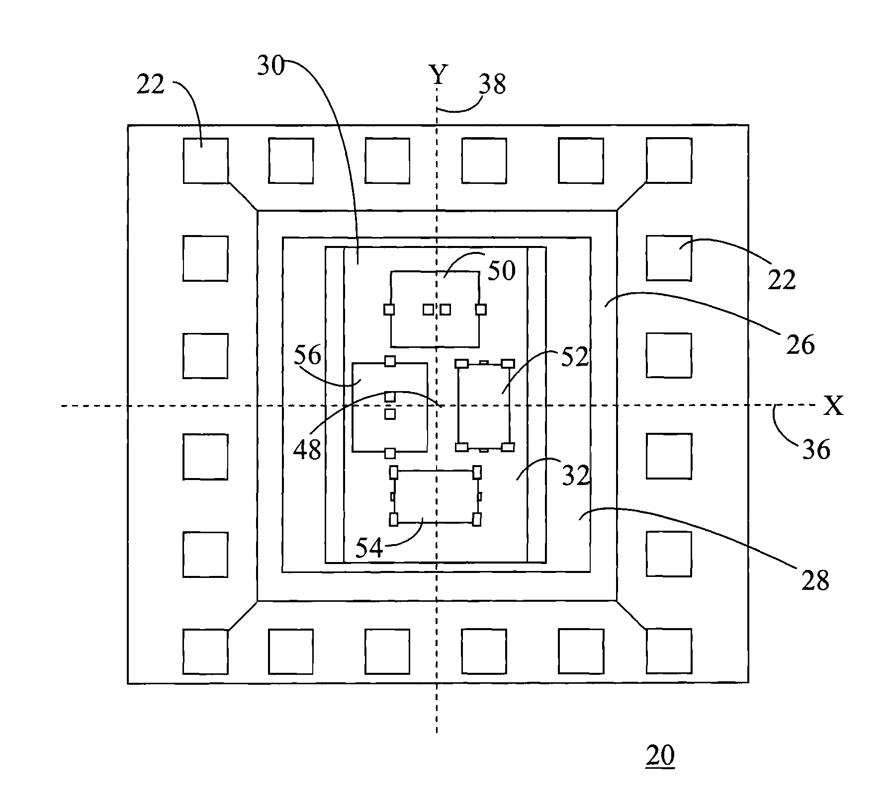 Multiple axis transducer with multiple sensing range capability