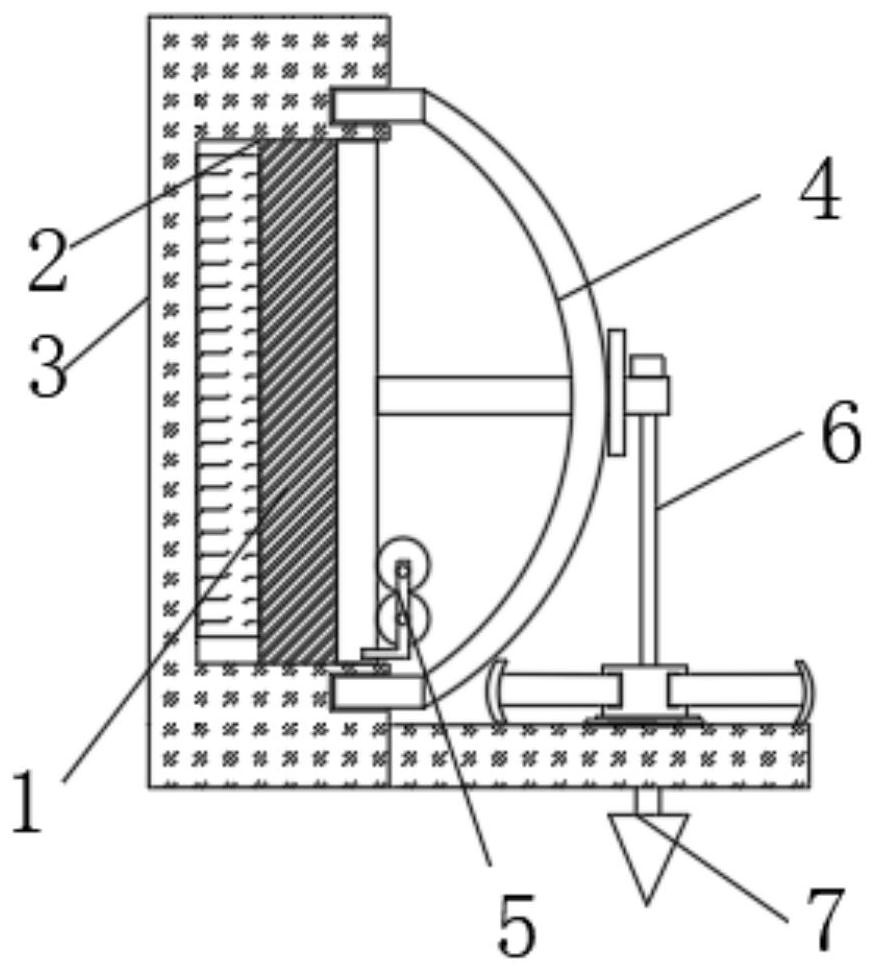 Foamed concrete heat insulation board