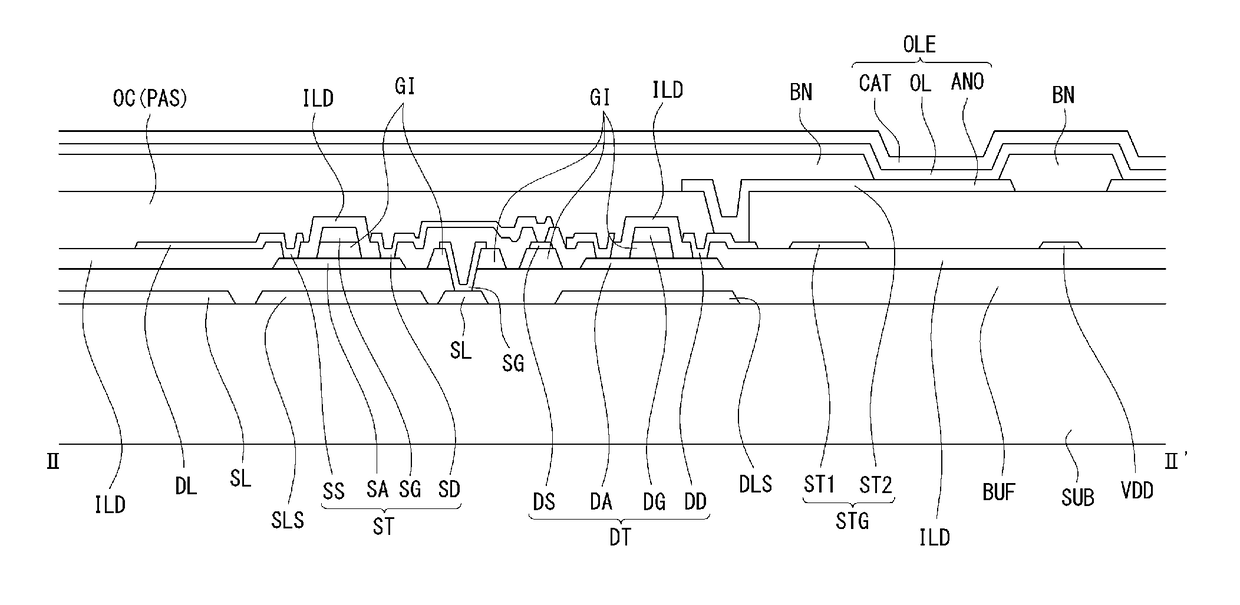 Thin film transistor substrate for flat panel display