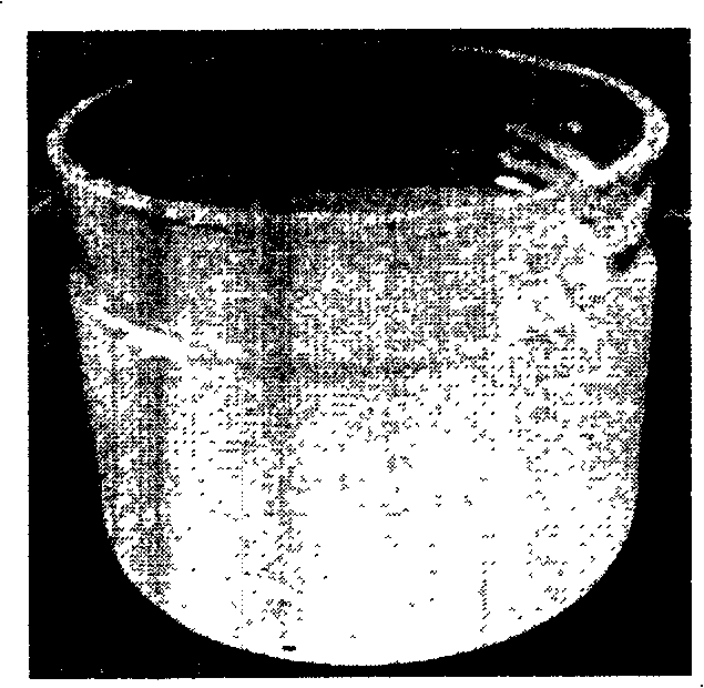 Nano SiO2-organosilicon coating and preparation method thereof