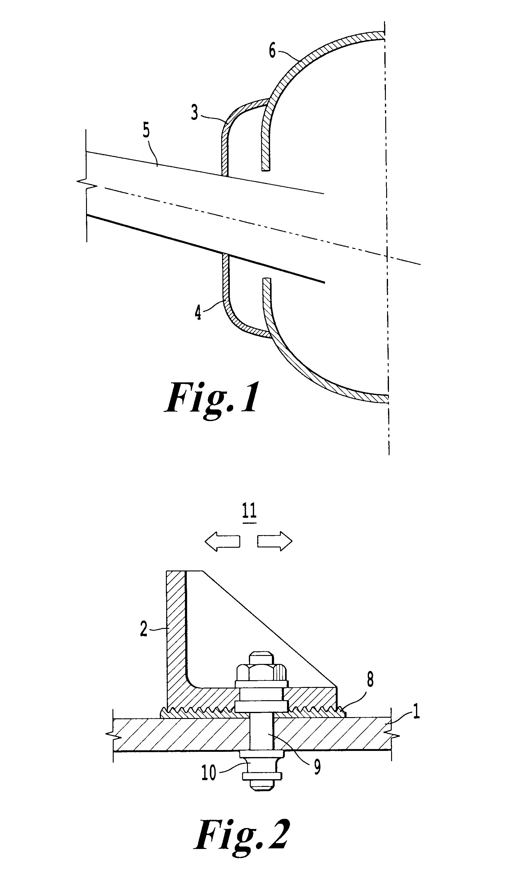 Integrative structure for aircraft fairing