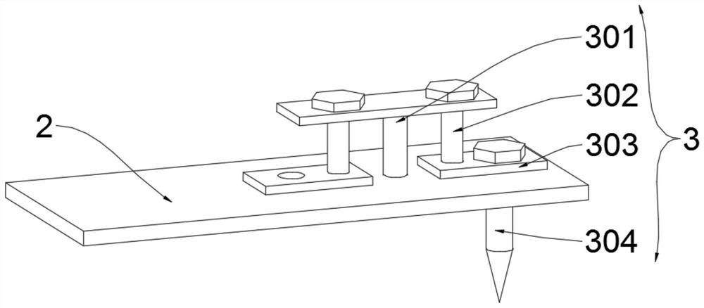 Adjustable supporting device for constructional engineering construction