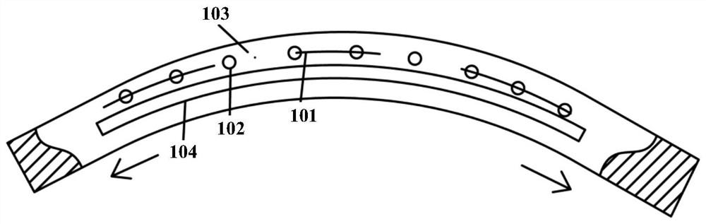 A connector, a connector assembly, a bending device and a flexible screen terminal