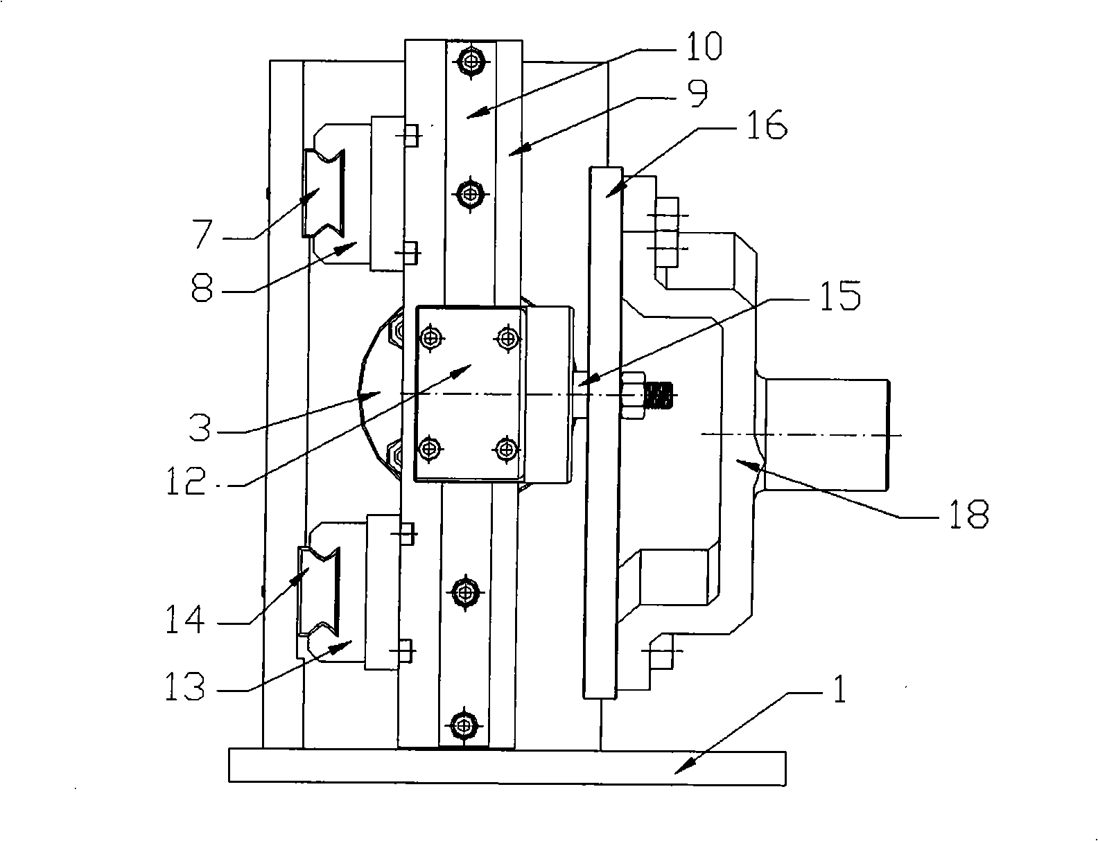 Plunger type flow pulsation generator