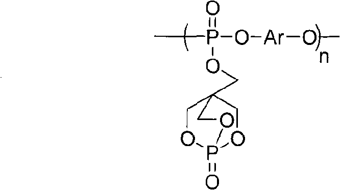 Preparation of polyphosphate flame retardant having dicyclic phosphoric acid ester structure