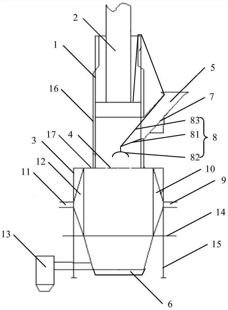 Coal slime drying treatment device