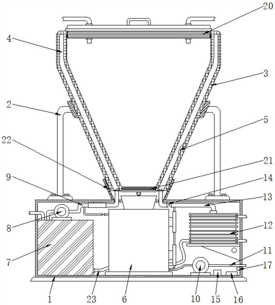 An environment-friendly boiler pressure vessel waste heat recovery device and its working method