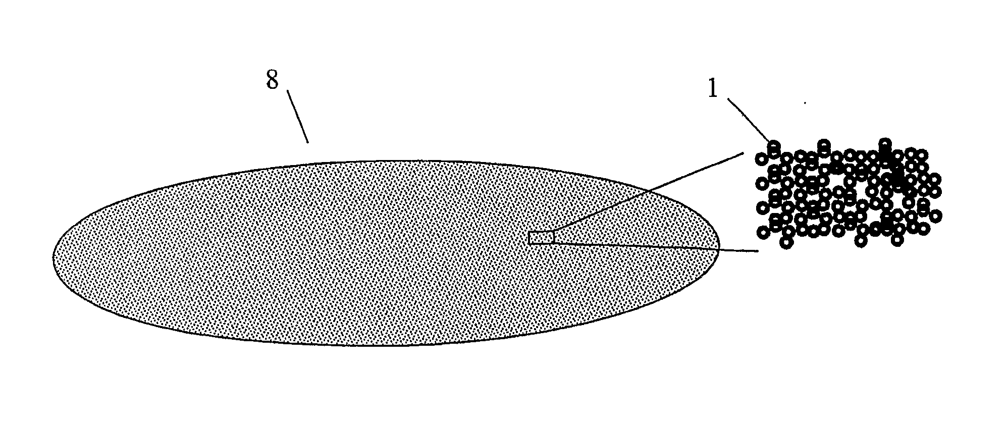 Biomimetic Membrane Formed from a Vesicle-Thread Conjugate