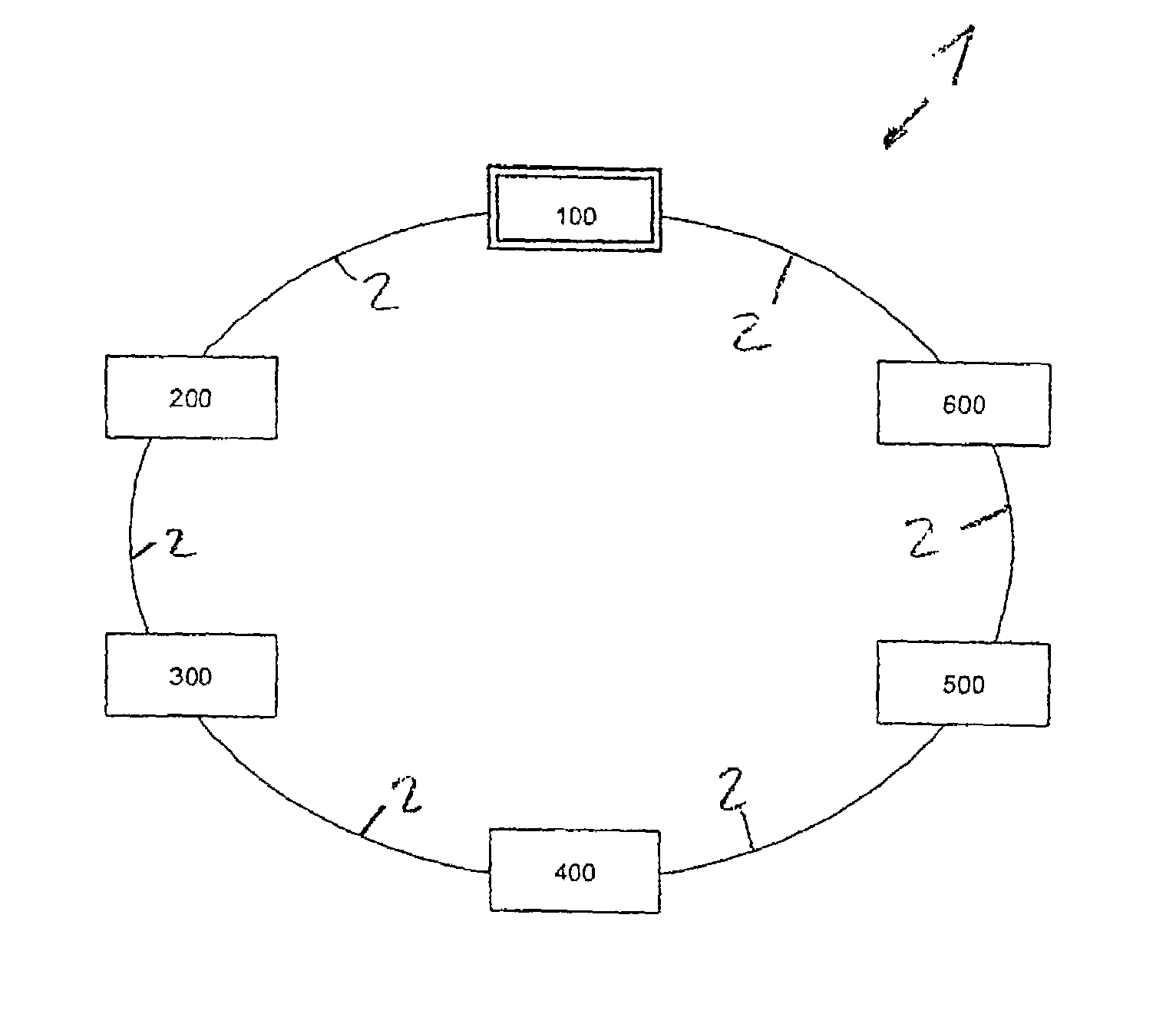 Electronic system with a multiple access protocol and method of multiple access