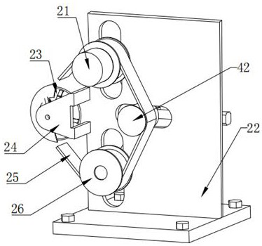 Glass edge grinding machine