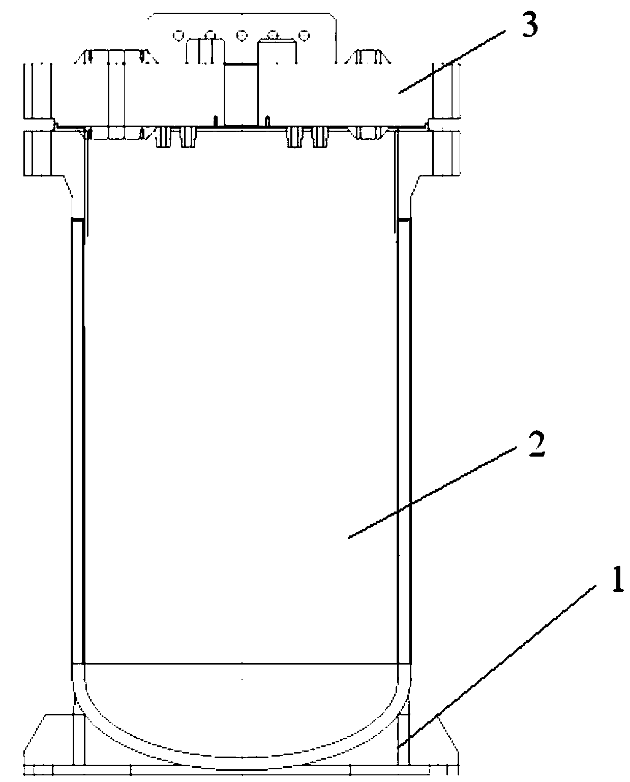 A pressure tank for testing the performance of underwater connectors