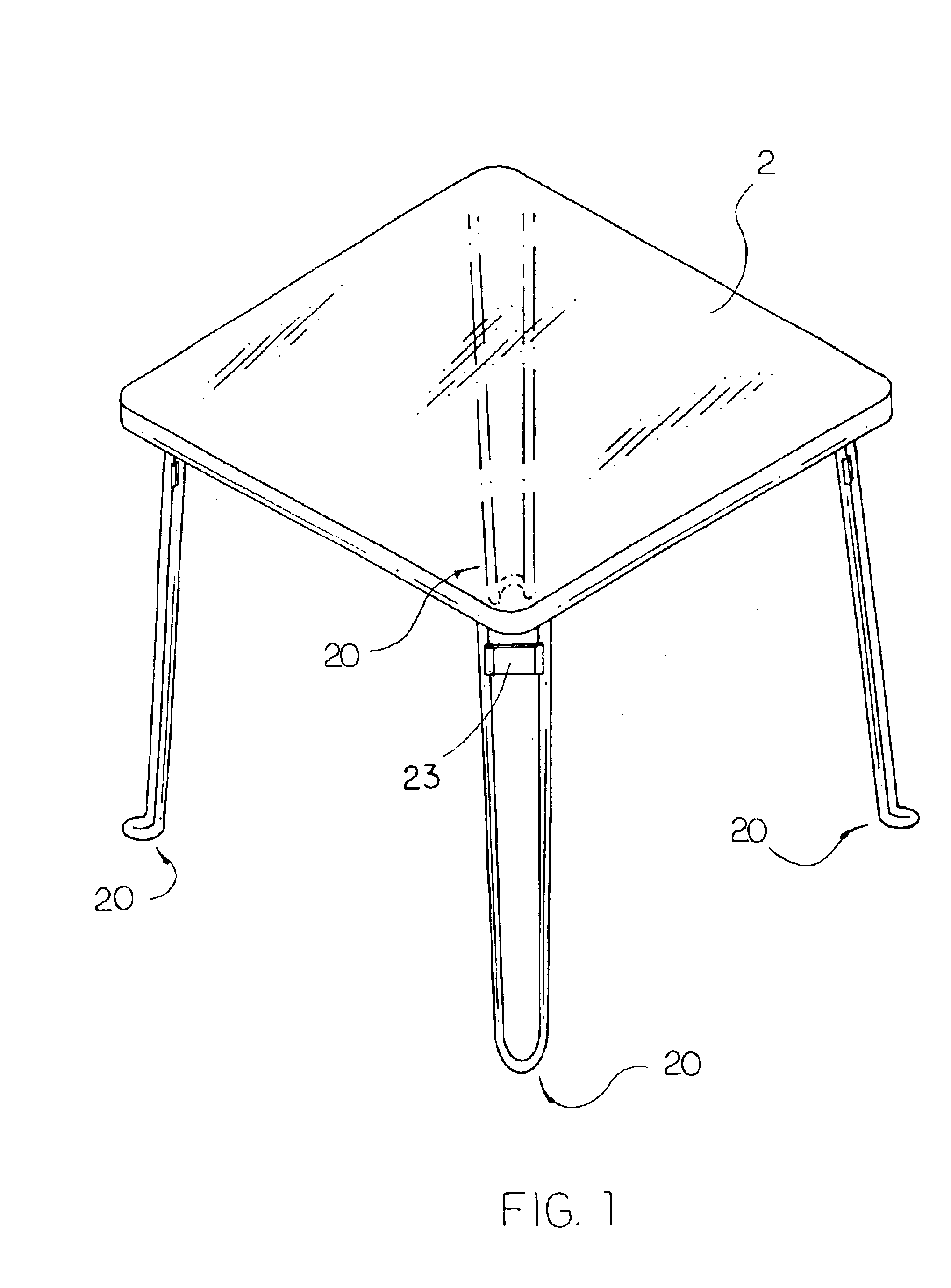 Foldable panel supporter