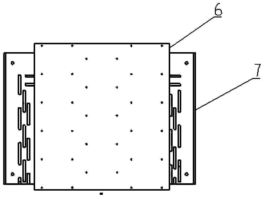 Military vehicle anti-mine lower limb protection device