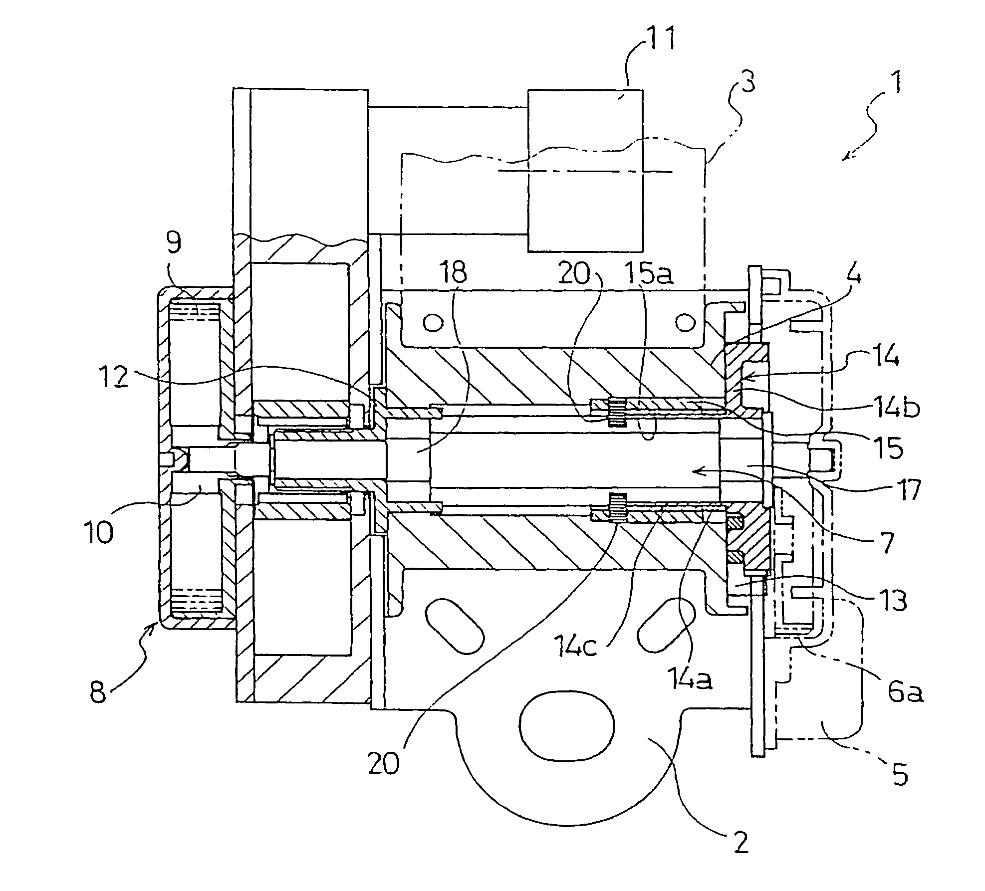 Seat belt retractor