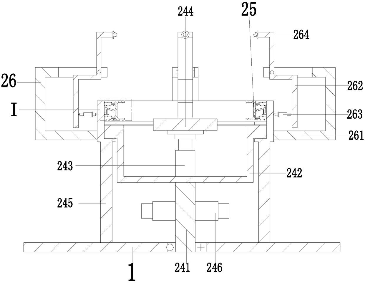 Semiconductor integrated circuit wafer processing production line and production and processing method thereof