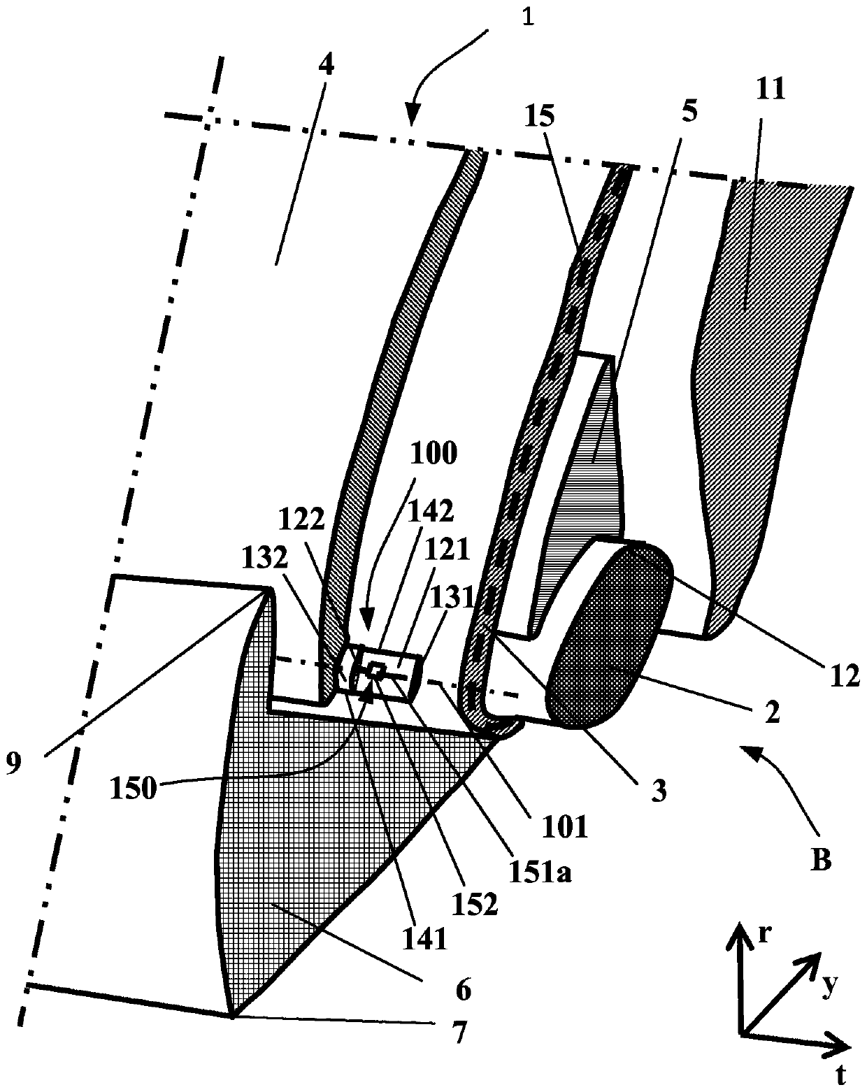 Tire including passive transponder and method for reading data