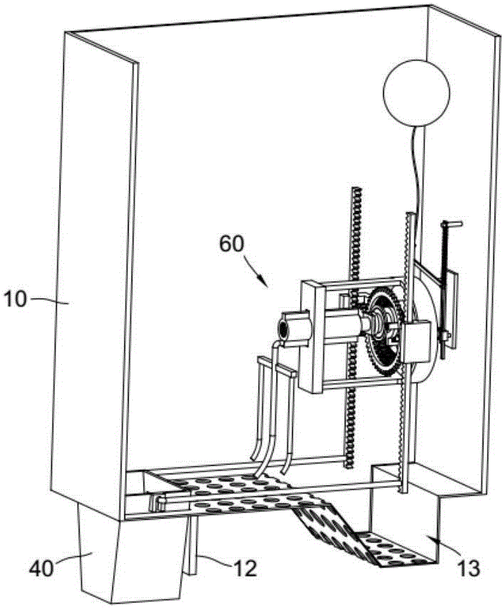 Rainwater dirt filtering tank with self-cleaning mechanism